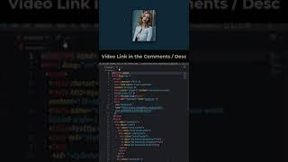 Profile Card with HTML and CSS / How to Create CSS Profile Card / #shorts