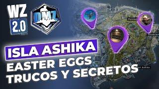 EASTER EGGS, TRUCOS y SECRETOS de ISLA ASHIKA en WARZONE y DMZ - Call of Duty Modern Warfare 2