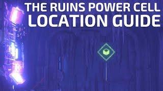 Ruins Power Cell Location And Collection Shield Weaver Armor Horizon Zero Dawn Game Play Guide