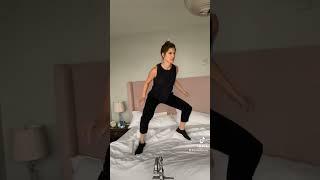 Testing out hotel beds  Anyone else do the same thing??? #amandacerny #shorts  #comedy #funny