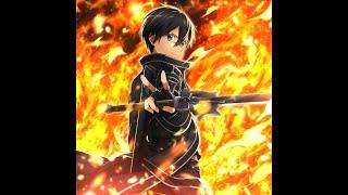 SAOIF Skill Testing 1H Sword Rush Skill "Burning Spirit Kirito"