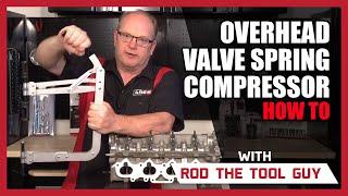 ARES Tool Overhead Valve Spring Compressor: Proper Use and Valve Compression