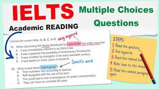 Best Strategy to Answer Multiple Choice Questions in IELTS Reading