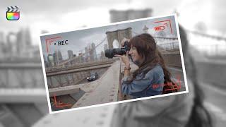 How to Create a Snapshot Photo Effect in Your Video using Final Cut Pro X | The Final Ideas