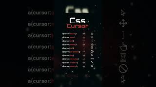 CSS Cursor