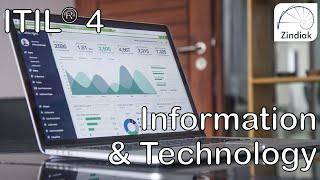 ITIL® 4 - Second Dimension - Information and Technology (10/41)