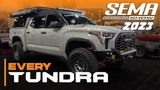 All The 2024 NEW Toyota Tundras at SEMA 2023 (Overland 1794s, Custom TRD Pros & MORE)