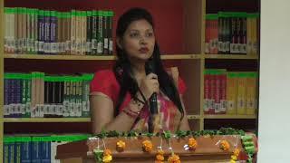 Dr. Ruchi Jain || National Librarian's Day 2018 || GNIOT