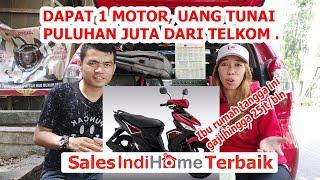 kerja cuma tawarin produk indihome tapi dapat gaji hingga 25jt/bulan, sales indihome terbaik jakut