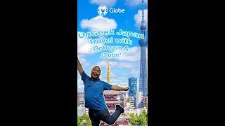 Using Globe's GoRoam Japan Promo during our Tokyo Game Show 2024 Trip