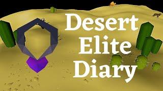 Elite Desert Achievement Diary Guide!