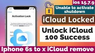 iPhone 7 iOS 15.7.9 Hello Screen iCloud Bypass Unlock Tool | iphone 6s to x ios 15.7.9 icloud remove