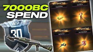 7000 BC SPEND|| PUBG MOBILE LITE NEW SEASON 26 WINNER PASS 30 WP FULLY MAXXED OUT #SHORTS #PUBGLITE