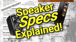 Ep. 16 - Understanding Speaker Specs! | Speaker Setup | Home Theater Gurus | Klipsch | SVS | JBL