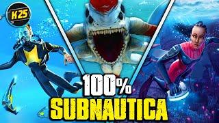 I Played 100% of Subnautica and Subnautica Below Zero [The Movie]