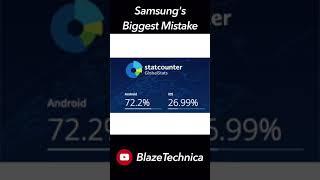 Samsung's Biggest Mistake! | Fun Fact about Android OS #shorts