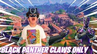 LIVE Fortnite MARVEL NEW BLACK PANTHER CLAW MYTHIC ONLY CHALLENGE