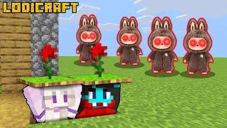 Surrounded By EVIL LABUBU In Minecraft!!