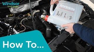 How To Check and Top Up Engine Oil - Windsor Motors