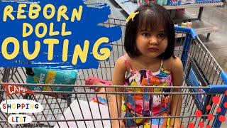 REBORN DOLL OUTING to WALMART   Adelia’s CAMP List ️ #reborndoll #rebornbaby #walmart