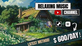 Make $600/Day by Creating VIRAL Relaxing Music Videos! (The Latest Method!)