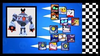 Brawlstars ALL ROBOT square league: don't touch the robot!