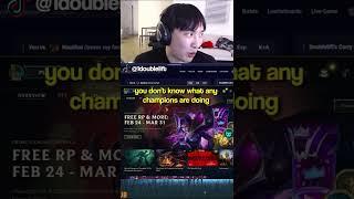 DOUBLELIFT on WHY LEAGUE IS BETTER THAN DOTA (PART 1)