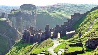 Tintagel Castle in Cornwall - The Land of King Arthur