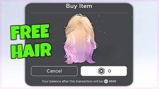 GET PINK AND BLONDE FREE HAIR ON ROBLOX!