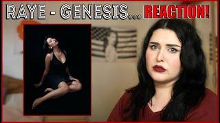 RAYE - Genesis REACTION! ... this is big!