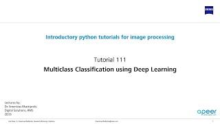 Tutorial 111 - Multiclass Classification using deep learning