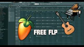 [FREE FLP] HOW TO MAKE A MELODIC PIANO & GUITAR BEAT | FL Studio 20