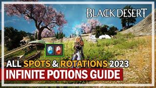 ALL Infinite Potion Pieces Spots Guide Updated 2023-2024 | Black Desert