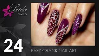 Easy Crack-Nailart #1 (Saida Nails | Nailart leicht gemalt)