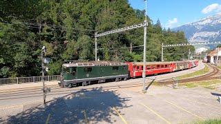 Trainspotting Schweiz, Bei der Rhätischen Bahn am 19. Juli 2024