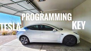 How To Program A Tesla Key (Card)