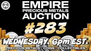 Live Silver And Gold Coin Show Auction 283