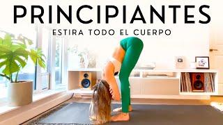 Clase de Yoga para Principiantes 10 Minutos | Posturas de Yoga para Estirar Todo el Cuerpo