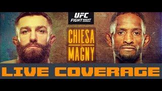 UFC on ESPN: Chiesa vs. Magny | Live Coverage