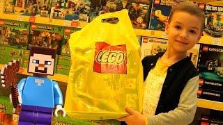 VLOG Lego Minecraft Shopping - Toy Store