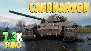 Caernarvon - 8 Frags 7.3K Damage - Seems OK! - World Of Tanks