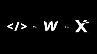 Code vs. Webflow vs. Editor X | Building the same website