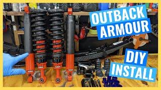 OUTBACK ARMOUR Adjustable Suspension DIY INSTALL | 2021 Isuzu DMAX Build Series #33