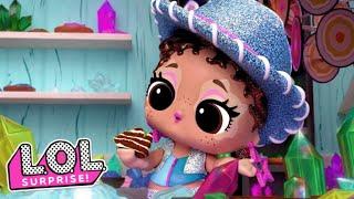 Meet Star Sky and Her Geode Cakes  | LOL Tots Episode 8 | L.O.L. Surprise! Tots Road Trip