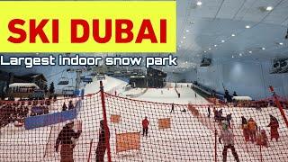 Ski Dubai The Largest Indoor Ski Resort in the world #skidubai #skiresort #snowpark