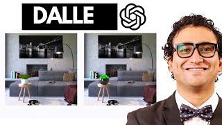 Dall-E Tutorial Part 3: Interior Design, Selling Products and AI Art 