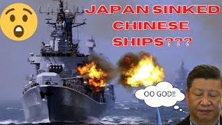 Japanese shooted and chased 5 Chinese coast guard ships to bully fishing boats on Senkaku Island