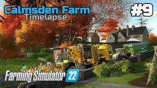 Storing the hay, Fertilizing & Sugar Beet contract | Calmsden Farm #9 | Farming Simulator 22