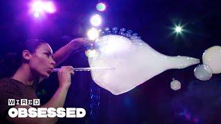 How This Woman Blows Record-Breaking Bubbles | WIRED