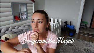 VLOG//Temizlik/2 Oda Ancak Temizleyebildim/Günün Menüsü